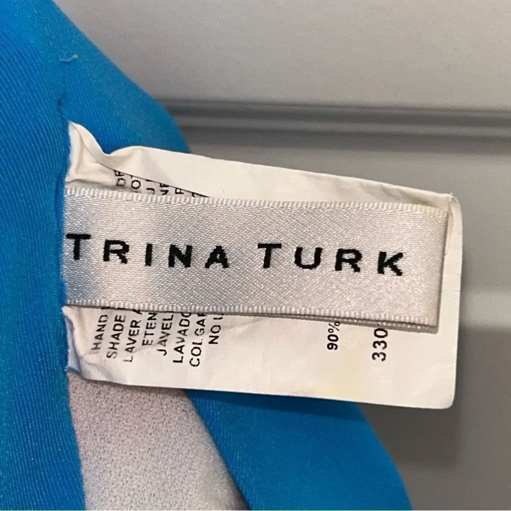 Trina Turk Ruffle Rio Off Shoulder One Piece Swimsuit - Picture 3 of 6